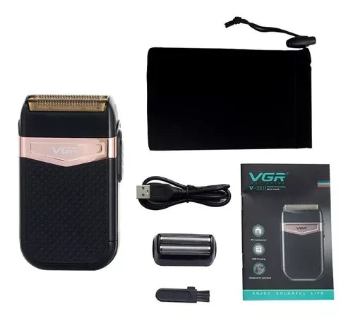 Afeitadora electrica usb vgr v-331